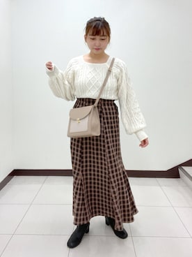 sanaさん（レディース・157cm）の秋コーディネート