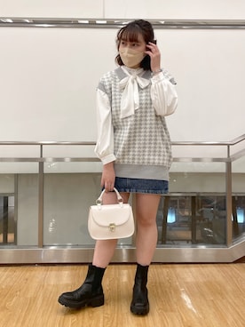 sanaさん（レディース・157cm）の冬コーディネート