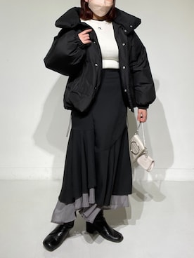 sanaさん（レディース・157cm）の冬コーディネート