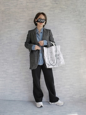 ようなし太郎さん（レディース・160cm）の冬コーディネート