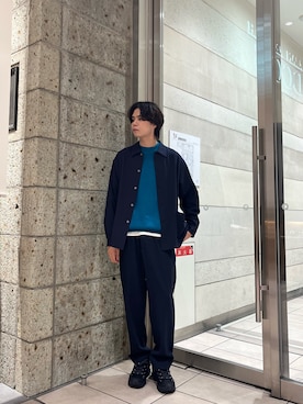「アイテム（その他アウター）」を使った、ITOさん（メンズ・180cm）の秋コーディネート