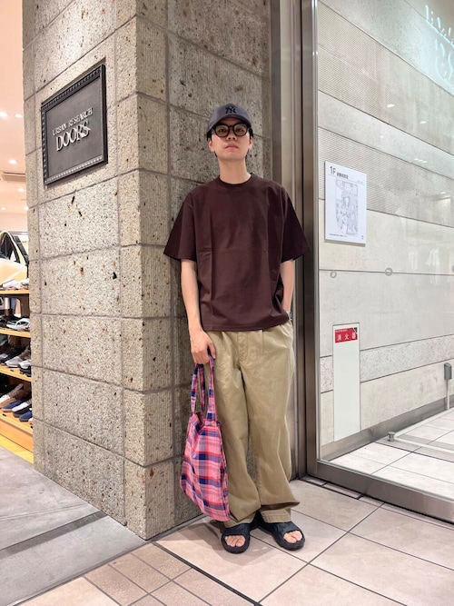 FORK&SPOON　フレンチドリルピグメントチノパンツ
