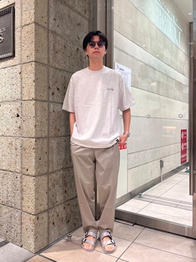 「Foxfire（フォックスファイヤー）のアイテム」を使った、ITOさん（メンズ・180cm）の夏コーディネート