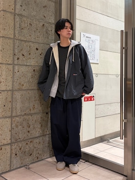 「FORK&SPOON（フォークアンドスプーン）のアイテム」を使った、ITOさん（メンズ・180cm）の春コーディネート