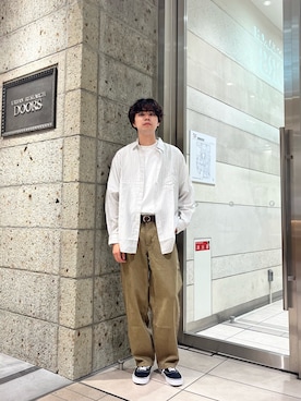 「メンズファッション」｜ITOさん（メンズ・180cm）の夏コーディネート