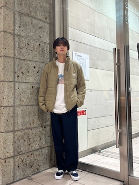 「季節の変わり目羽織コーデ」｜ITOさん（メンズ・180cm）の秋コーディネート