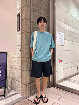 「ここでしか手に入らない別注アイテム」｜ITOさん（メンズ・180cm）の夏コーディネート