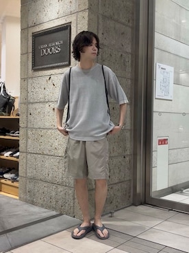 「BURLAP OUTFITTER（バーラップアウトフィッター）のアイテム」を使った、ITOさん（メンズ・180cm）の春コーディネート