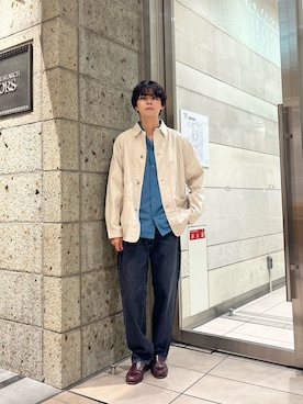 「Lee（リー）のアイテム」を使った、ITOさん（メンズ・180cm）の夏コーディネート