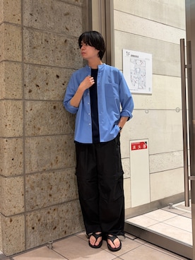 「帰省コーデ」｜ITOさん（メンズ・180cm）の春コーディネート
