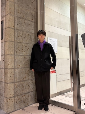 「doors」｜「アイテム（ジャケット/アウター）」を使った、ITOさん（メンズ・180cm）の冬コーディネート