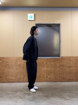 「アイテム（セットアップ）」を使った、ITOさん（メンズ・180cm）の秋コーディネート