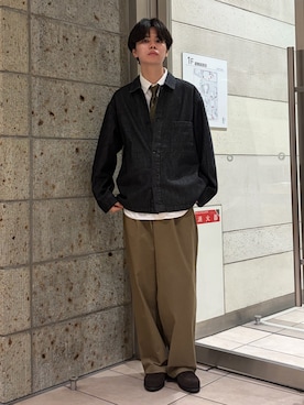「アイテム（フォーマルスーツ/小物）」を使った、ITOさん（メンズ・180cm）の夏コーディネート