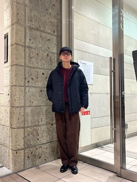 「アイテム（その他アウター）」を使った、ITOさん（メンズ・180cm）の秋コーディネート