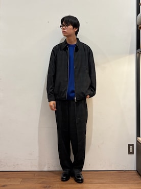 「URBAN RESEARCH DOORS（アーバンリサーチドアーズ）の『XLサイズ/WEB限定』『UR TECH』 完声ジップブルゾン 26AW（ブルゾン、その他）」を使った、ITOさん（メンズ・180cm）の秋コーディネート