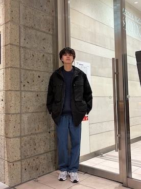 「アイテム（その他アウター）」を使った、ITOさん（メンズ・180cm）の冬コーディネート