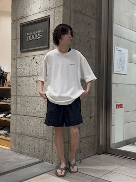 「ここでしか手に入らない別注アイテム」｜ITOさん（メンズ・180cm）の春コーディネート