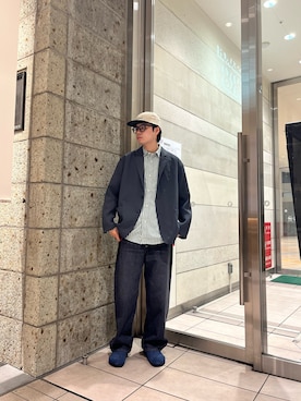 「季節の変わり目羽織コーデ」｜ITOさん（メンズ・180cm）の秋コーディネート