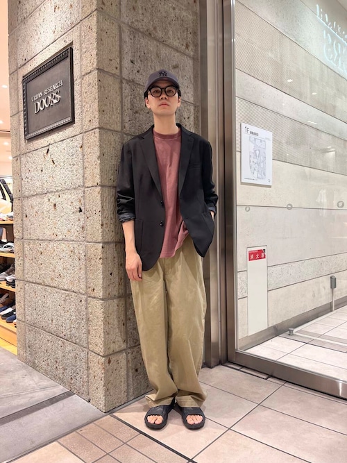 FORK&SPOON　フレンチドリルピグメントチノパンツ