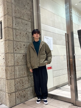 「季節の変わり目羽織コーデ」｜ITOさん（メンズ・180cm）の秋コーディネート