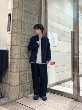 「アイテム（その他アウター）」を使った、ITOさん（メンズ・180cm）の秋コーディネート