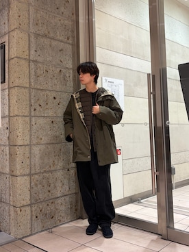 「アイテム（テーラードジャケット）」を使った、ITOさん（メンズ・180cm）の秋コーディネート