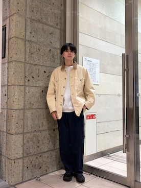 「FORK&SPOON（フォークアンドスプーン）のアイテム」を使った、ITOさん（メンズ・180cm）の冬コーディネート