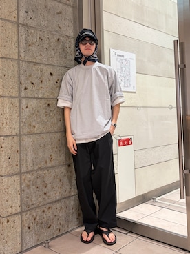 「URBAN RESEARCH DOORS（アーバンリサーチドアーズ）のアイテム（キャップ）」を使った、ITOさん（メンズ・180cm）の春コーディネート