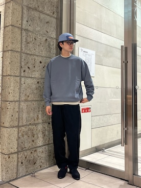 「アイテム（ドレスシューズ）」を使った、ITOさん（メンズ・180cm）の秋コーディネート