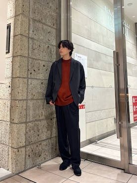 「完声BOTTOM」｜ITOさん（メンズ・180cm）の秋コーディネート