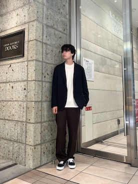 「アイテム（フォーマルスーツ/小物）」を使った、ITOさん（メンズ・180cm）の夏コーディネート