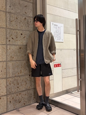 「アイテム（アンダーウェア）」を使った、ITOさん（メンズ・180cm）の春コーディネート