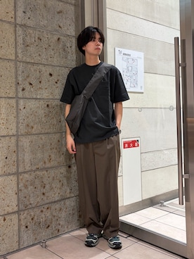 「帰省コーデ」｜ITOさん（メンズ・180cm）の春コーディネート