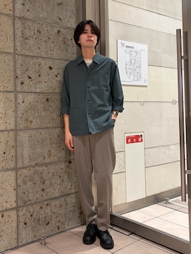 「帰省コーデ」｜ITOさん（メンズ・180cm）の春コーディネート