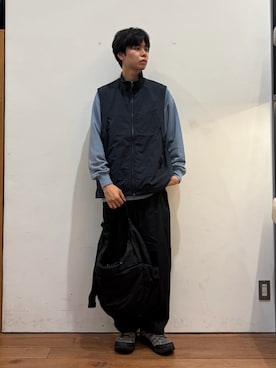 「EKAL（エカル）のアイテム」を使った、ITOさん（メンズ・180cm）の秋コーディネート