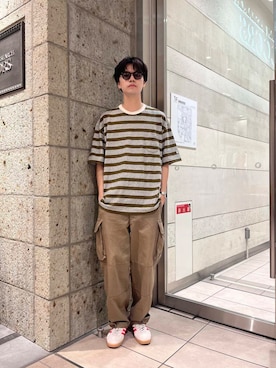 「ここでしか手に入らない別注アイテム」｜ITOさん（メンズ・180cm）の夏コーディネート