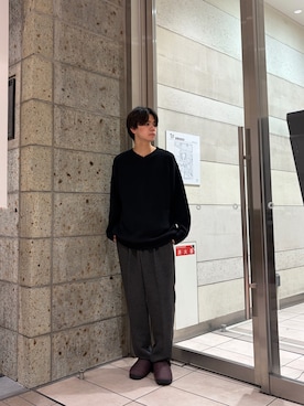 「アイテム（その他シューズ）」を使った、ITOさん（メンズ・180cm）の秋コーディネート