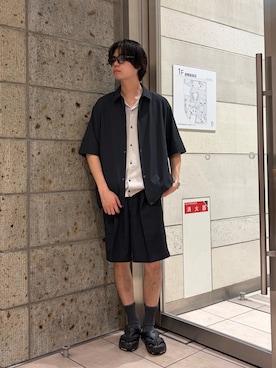 「アイテム（アンダーウェア）」を使った、ITOさん（メンズ・180cm）の春コーディネート