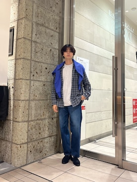 「季節の変わり目羽織コーデ」｜ITOさん（メンズ・180cm）の秋コーディネート