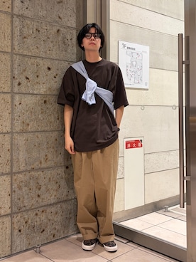 「帰省コーデ」｜ITOさん（メンズ・180cm）の春コーディネート