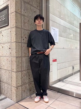 「ここでしか手に入らない別注アイテム」｜ITOさん（メンズ・180cm）の夏コーディネート