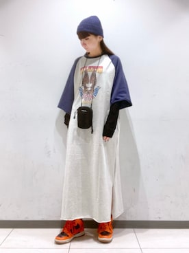 「レーストップス」｜MAMIさん（レディース・160cm）の夏コーディネート