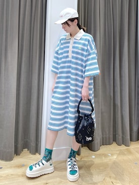 「UGG（アグ）のアイテム」を使った、MAMIさん（レディース・160cm）の夏コーディネート