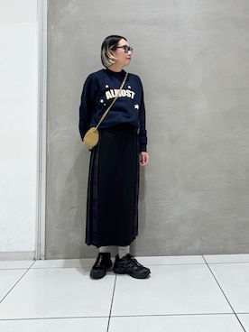 「アイテム（その他アウター）」を使った、makiさん（レディース・157cm・40代）の秋コーディネート