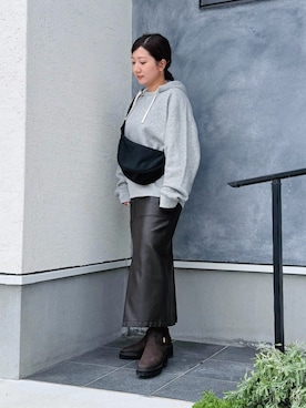 「アイテム（スウェット）」を使った、keiさん（レディース・150cm・30代）の秋コーディネート