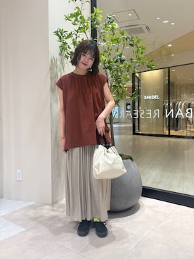 莉央さん(レディース・166cm)の春コーディネート