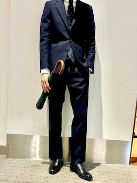 「REGAL（リーガル）のアイテム」を使った、regal foot communityさん（メンズ・167cm）の春コーディネート