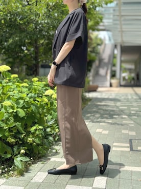 「REGAL（リーガル）のアイテム」を使った、regal foot communityさん（レディース・167cm）の夏コーディネート