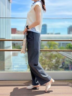 「REGAL（リーガル）のアイテム」を使った、regal foot communityさん（レディース・167cm）の夏コーディネート