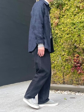 「REGAL（リーガル）のアイテム」を使った、regal foot communityさん（メンズ・177cm）の春コーディネート